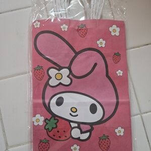 Sanrio Pink Gift Bag with My Melody Design